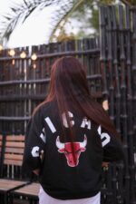 Chicago Drop Shoulder T Shirt Woman - Image 4