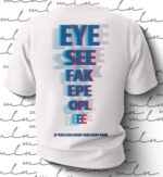 Eye see drop shoulder t shirt Men - Image 2