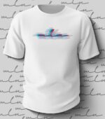 Eye see drop shoulder t shirt Men