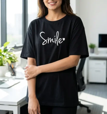 ladies-long-t-shirt-pakistan-smile