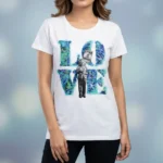 Love Yourself graphic cotton t shirt for women in Pakistan oversized round neck streetwear
