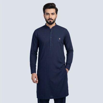 dark blue mens shalwar kameez design pakistan