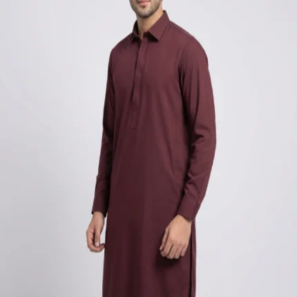 maroon mens shalwar kameez design pakistan